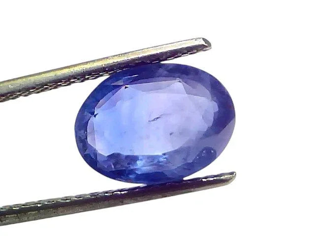5.01 Ct IGI Certified Unheated Untreated Natural Ceylon Blue Sapphire - Venus Gems