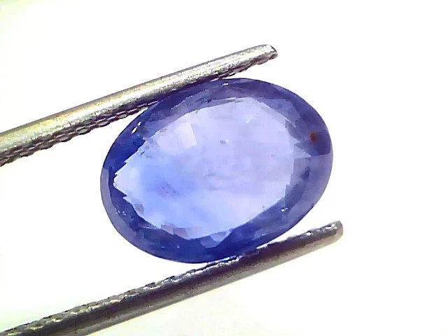 5.01 Ct IGI Certified Unheated Untreated Natural Ceylon Blue Sapphire - Venus Gems