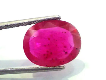 5.03 Ct Natural Ruby Gemstone for Sun Manek (Heated)