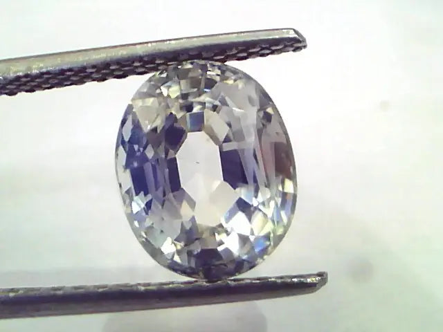 5.03 Ct Unheated Untreated Natural Ceylon White Sapphire AAAAA