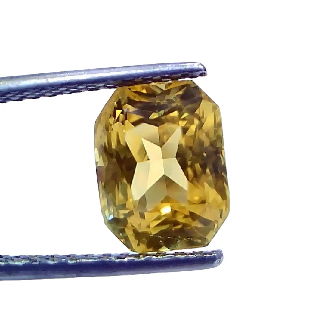 5.03 Ct IGI Certified Unheated Untreated Natural Ceylon Yellow Sapphire AAA