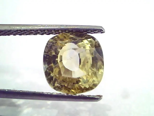 5.03 Ct 8.38 Ratti Unheated Untreated Natural Ceylon Yellow Sapphire
