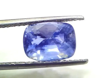 5.06 Ct Unheated Untreated Natural Ceylon Blue Sapphire Neelam - Venus Gems