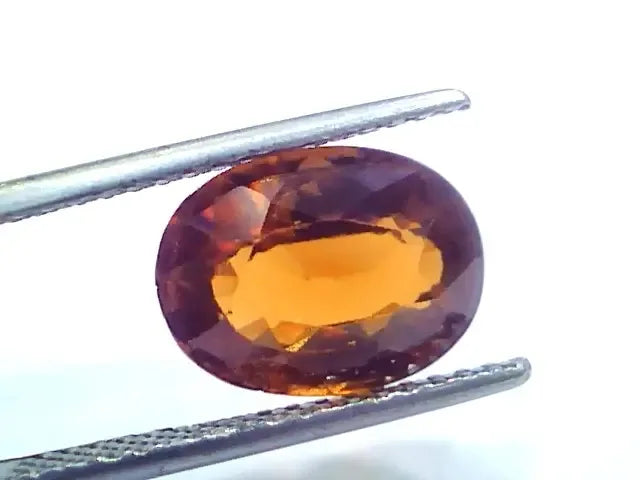 5.06 Ct Untreated Natural Ceylon Gomedh/Hessonite Gemstone - Venus Gems