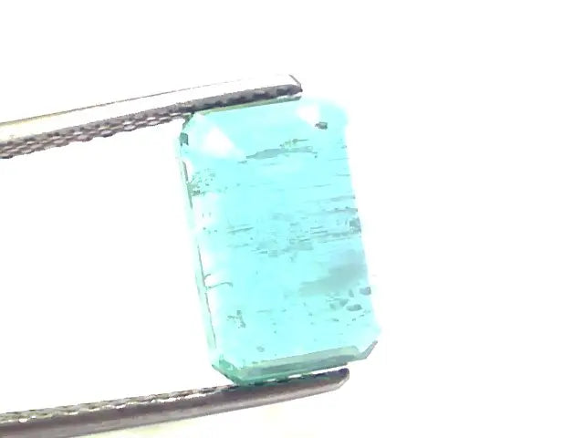 5.06 Ct IGI Certified Untreated Natural Zambian Emerald Gemstone AAA