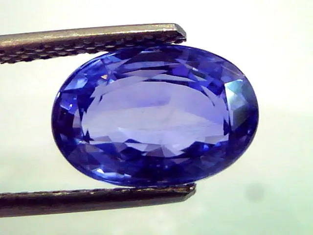 5.06 Ct Untreated IGI Certiied Natural Ceylon Blue Sapphire AAA