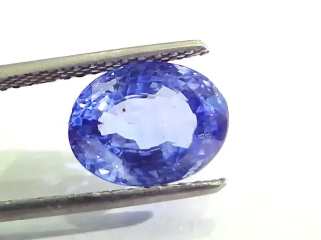 5.07 Ct IGI Certified Unheated Untreated Natural Burma Blue Sapphire AA - Venus Gems