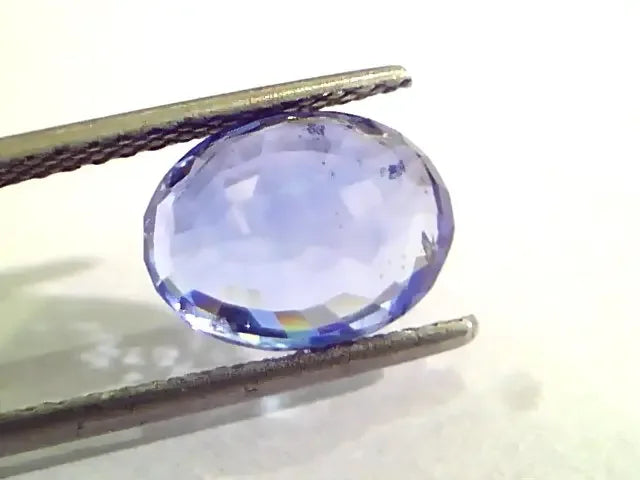 5.07 Ct IGI Certified Unheated Untreated Natural Burma Blue Sapphire AA - Venus Gems