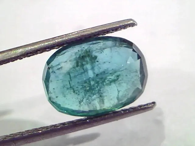5.08 Ct Untreated Natural Zambian Emerald Gemstone Panna AAA