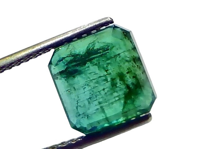 5.08 Ct Certified Untreated Natural Zambian Emerald Panna Gemstone