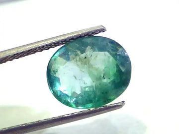 5.12 Ct Unheated Untreated Natural Zambian Emerald Panna Gems