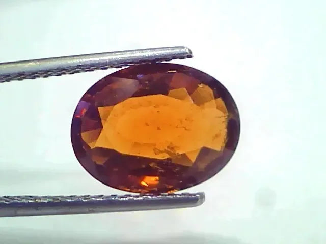 5.13 Ct Untreated Natural Ceylon Gomedh/Hessonite Gemstone - Venus Gems