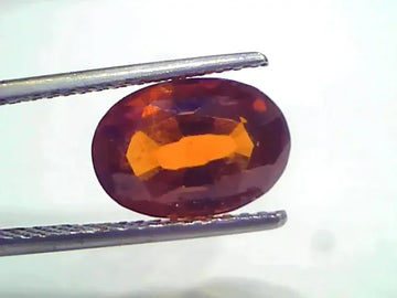 5.12 Ct Untreated Natural Ceylon Gomedh/Hessonite Gemstone - Venus Gems