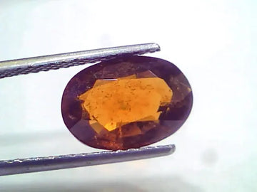 5.17 Ct Untreated Natural Ceylon Gomedh/Hessonite Gemstone