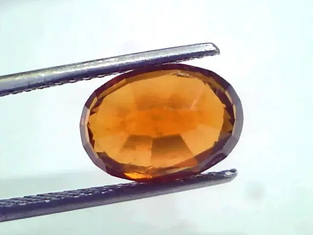 5.12 Ct Untreated Natural Ceylon Gomedh/Hessonite Gemstone - Venus Gems