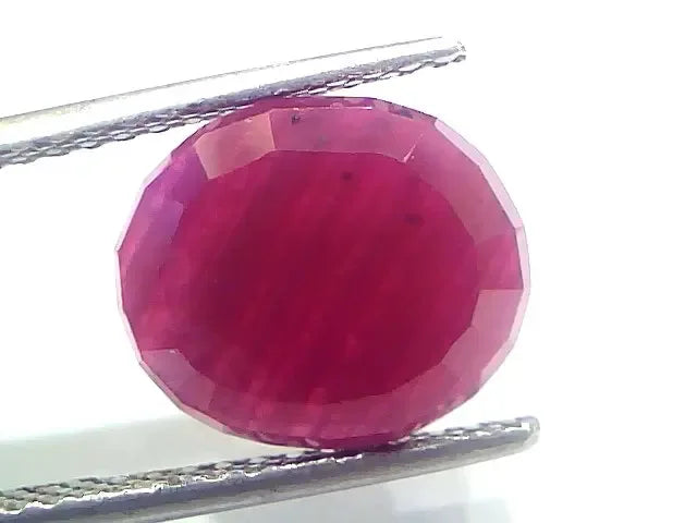 5.15 Ct Certified Unheated Untreated Natural New Burma Ruby Manik Stone - Venus Gems