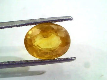 5.17 Ct Natural Yellow Sapphire Pukhraj Jupiter Gemstone(Heated)