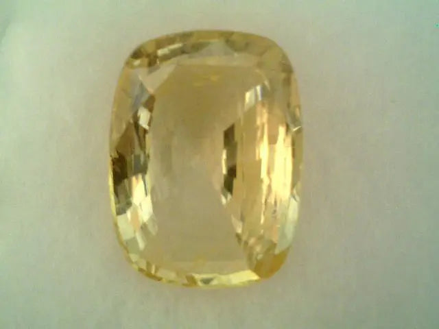 5.11 Ct Unheated Untreted Natural Ceylon Yellow Sapphire Pukhraj