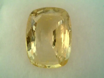 5.11 Ct Unheated Untreted Natural Ceylon Yellow Sapphire Pukhraj