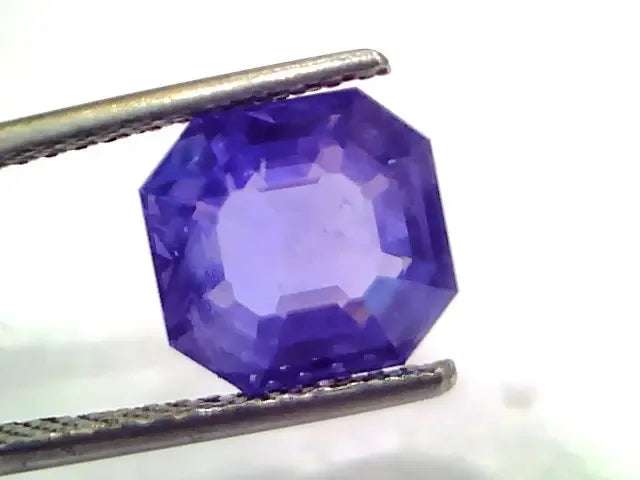 5.11 Ct IGI Certified Unheated Untreated Natural Ceylon Blue Sapphire - Venus Gems