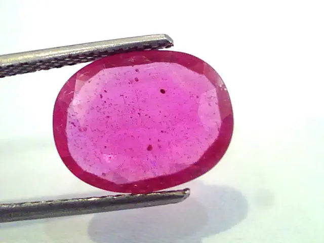 5.11 Ct Natural Ruby Gemstone for Sun Manek (Heated)