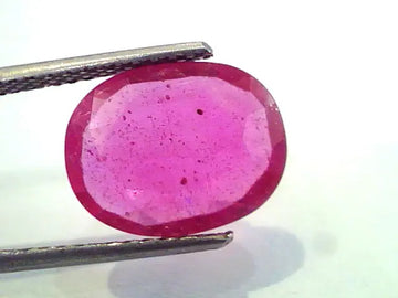 5.11 Ct Natural Ruby Gemstone for Sun Manek (Heated)