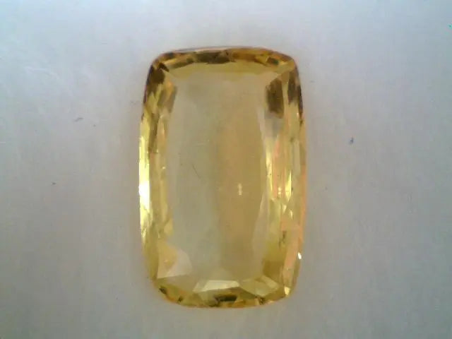 5.40 CT UNHEATED UNTREATED CEYLON NATURAL YELLOW SAPPHIRE A+++++