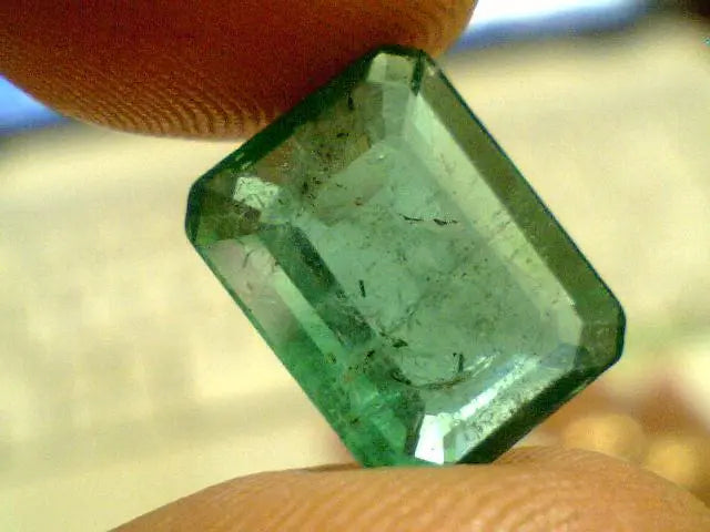 5.15 Ct Untreated Natural Zambian Emerald A++ Colour