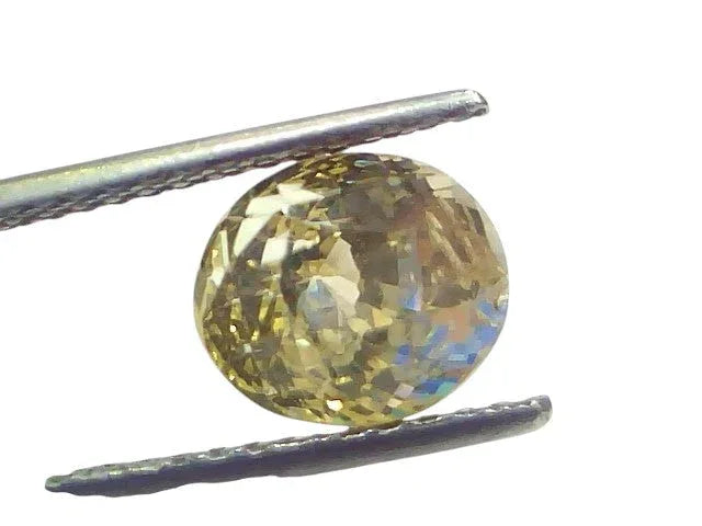 5.15 Ct IGI Certified Unheated Untreated Natural Ceylon Yellow Sapphire - Venus Gems
