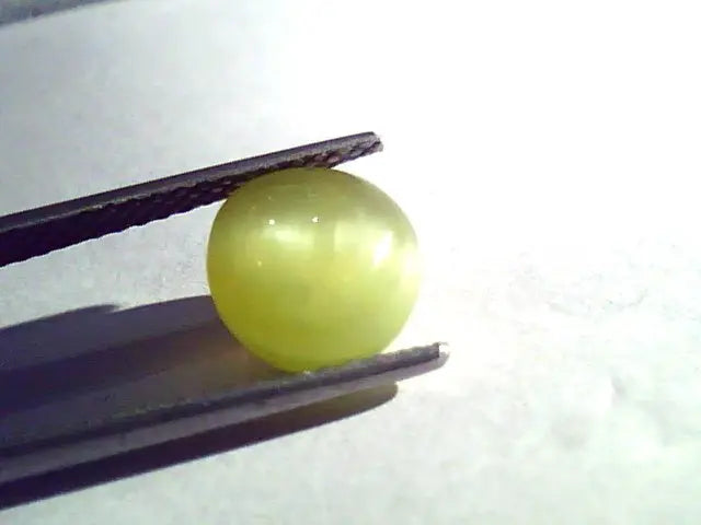 5.20 Ct Certified Untreted Natural Chrysoberyl Cats Eye,Lehsunia