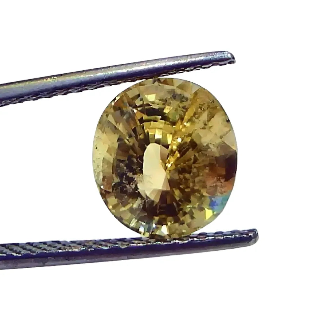 5.16 Ct IGI Certified Unheated Untreated Natural Ceylon Yellow Sapphire - Venus Gems