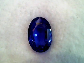 5.18 Ct Eye Clean Unheated Natural Deep Blue *KASHMIR SAPPHIRE*