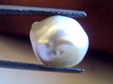 5.13 Carat Certified Natural Keshi Pearl Gemstone,Moti