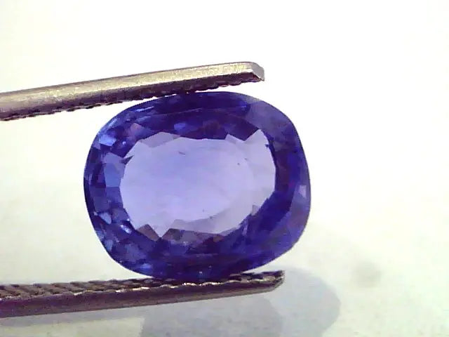 5.20 Ct Unheated Untreated Natural Ceylon Srilankan Blue Sapphire