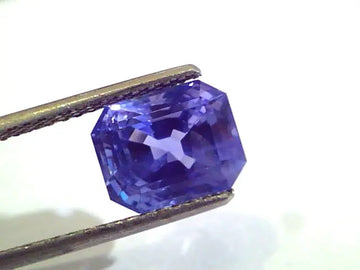 5.22 Ct Unheated Untreated Natural Burma Premium Blue Sapphire