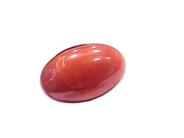 5.28 Ct 5.86 Ratti Natural Untreated Italian Red Coral Moonga AAAAA