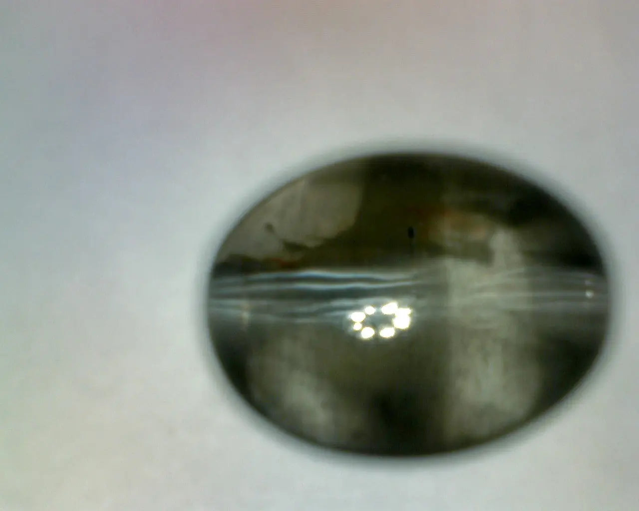 6.25 Carat Natural Ceylon Quartz Chrysoberyl Cats Eye,Lehsunia