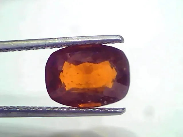5.21 Ct Untreated Natural Ceylon Gomedh/Hessonite Gemstone - Venus Gems