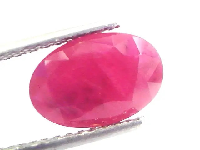 5.25 Ct Untreated Natural Old Burma Ruby Gemstone Manik