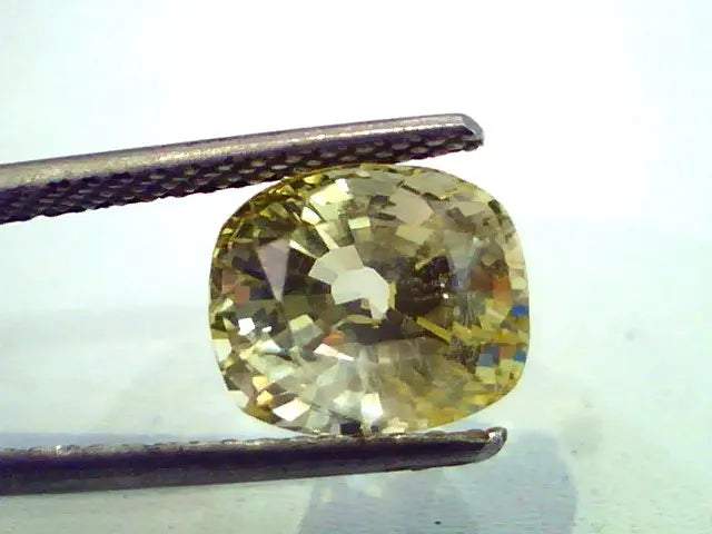 5.21 Ct Unheated Natural Ceylon Yellow Sapphire/Pukhraj A++