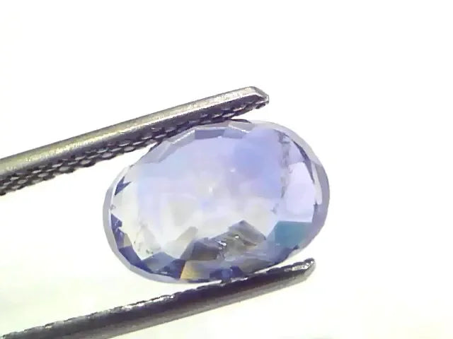 5.28 Ct IGI Certified Unheaated Untreated Natural Ceylon Blue Sapphire AA - Venus Gems