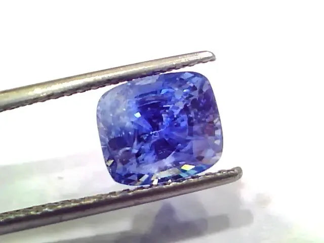 5.29 Ct IGI Certified Unheated Untreated Natural Ceylon Blue Sapphire - Venus Gems