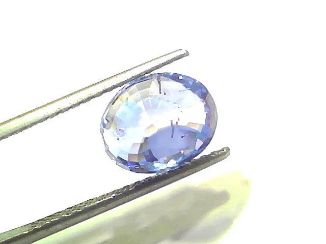 5.29 Ct IGI Certified Unheated Untreated Natural Ceylon Blue Sapphire - Venus Gems