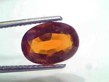 5.27 Ct Untreated Natural Ceylon Gomedh/Hessonite Gemstone - Venus Gems