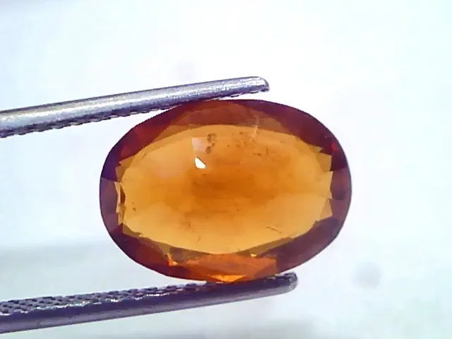 5.27 Ct Untreated Natural Ceylon Gomedh/Hessonite Gemstone - Venus Gems
