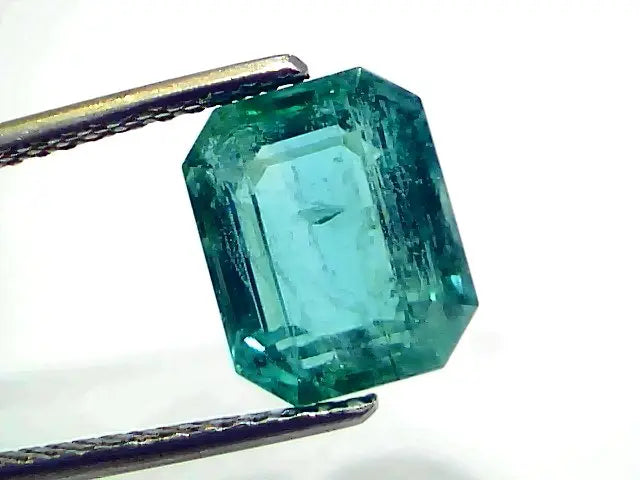 5.31 Ct IGI Certified Untreated Natural Zambian Emerald Gemstone AAAAA