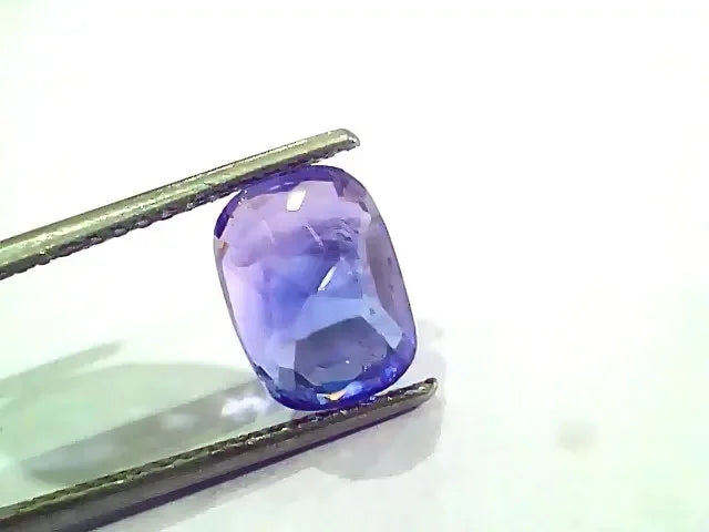 5.33 Ct IGI Certified Unheated Untreated Natural Ceylon Blue Sapphire AA - Venus Gems