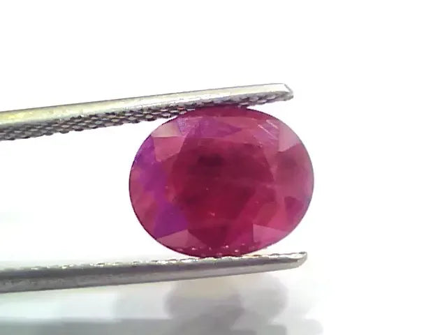 5.37 Ct Certified Unheated Untreated Natural New Burma Ruby - Venus Gems