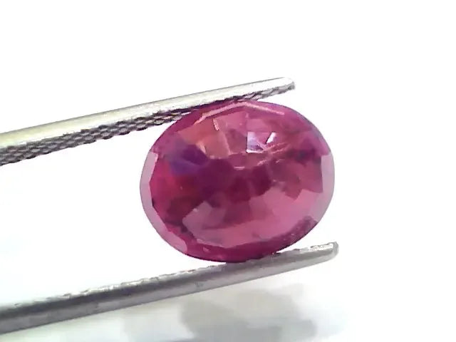 5.37 Ct Certified Unheated Untreated Natural New Burma Ruby - Venus Gems