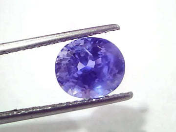 5.35 Ct IGI Certified Unheated Untreated Natural Ceylon Blue Sapphire